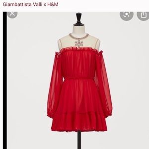 Red dress - Giambattista Vali x H&M